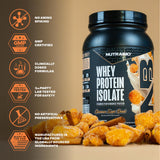 NutraBio Whey Isolate, opción sin soja ni gluten para dietas específicas