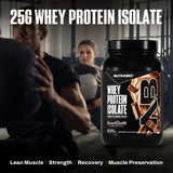 Batido NutraBio Whey Isolate servido en vaso