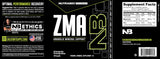 NutraBio ZMA: cápsulas en caja, presentación cómoda para entrenamientos