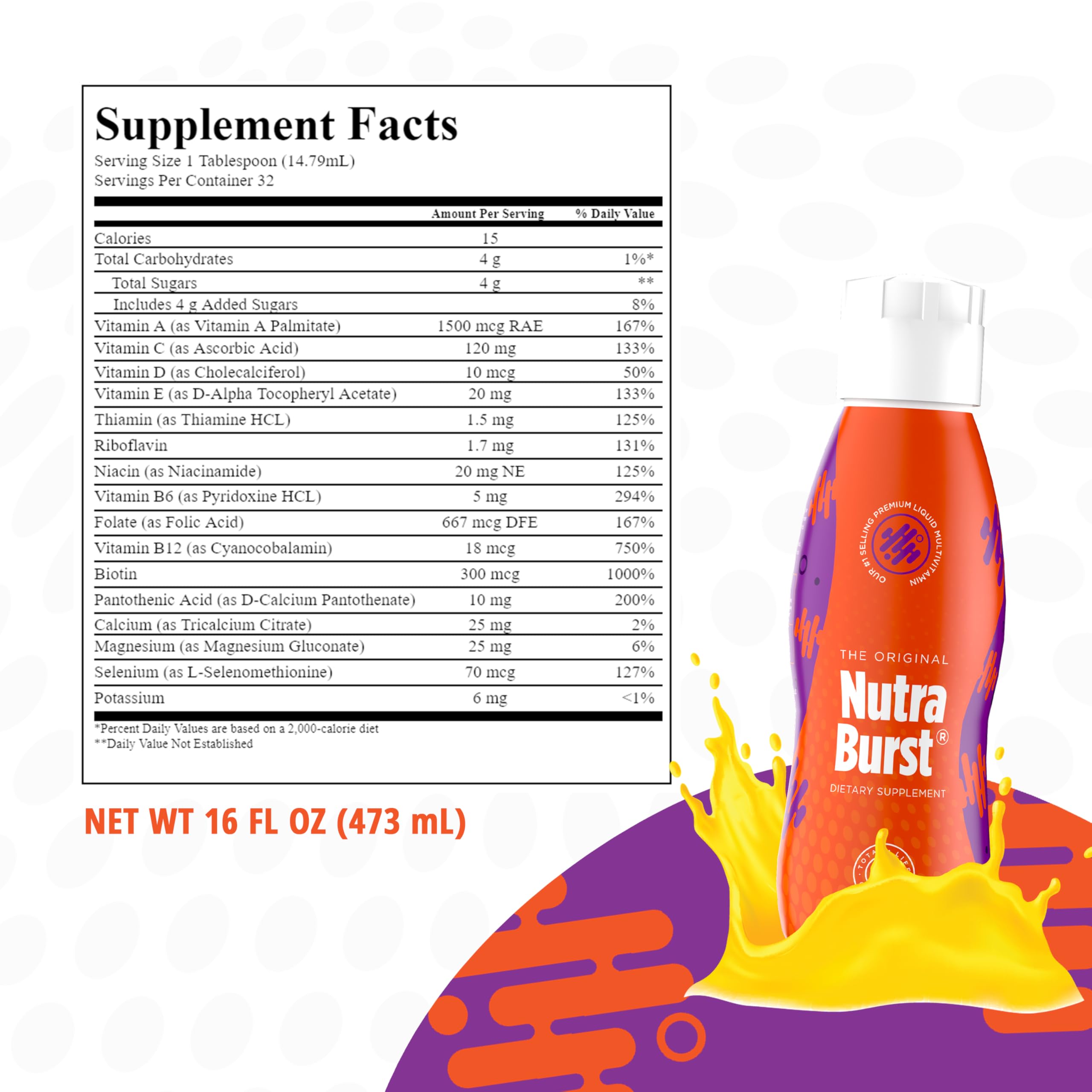 NutraBurst con colágeno y aminoácidos para el cuidado de la piel.