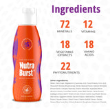 NutraBurst una cucharada diaria, fácil de incorporar.
