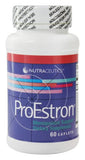 Nutraceutics ProEstron: bote de cápsulas para apoyo natural durante la menopausia.