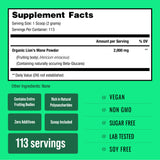 NutraChamps Envase de 8 oz, melena de león, fácil de usar en cualquier rutina.
