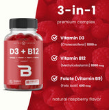 Etiqueta NutraChamps frambuesa con lista de ingredientes y beneficios