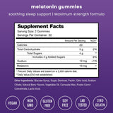 Gomitas NutraChamps de melatonina, sabor frutal, listas para apoyar tu rutina nocturna.