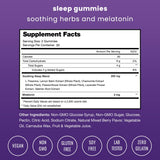 NutraChamps gomitas-dormir-valeriana: mezcla calmante para apoyar la relajación nocturna.