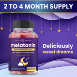 Gominolas sin gelatina NutraChamps para sueño natural.