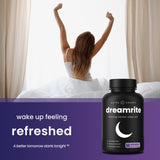 NutraChamps mezcla herbal relajante para calma nocturna.