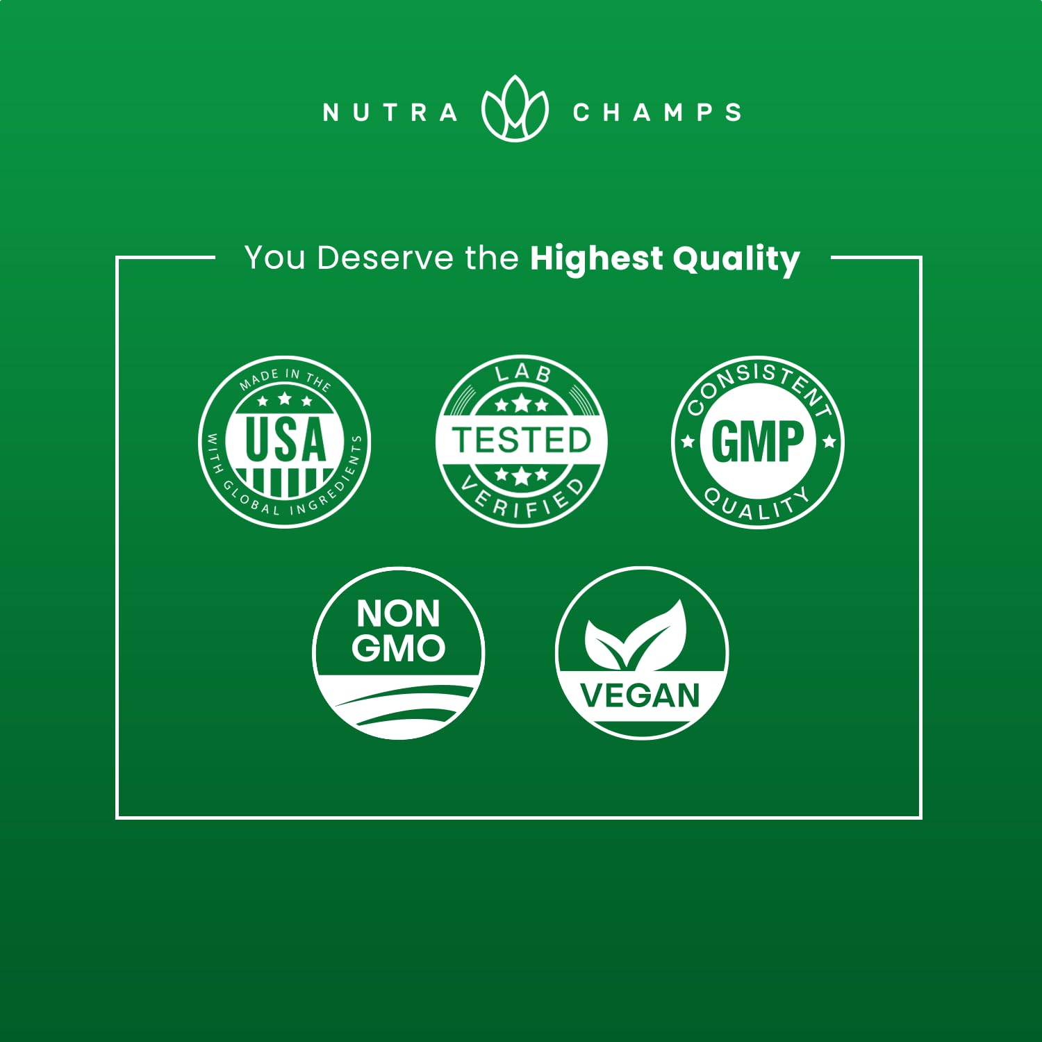 NutraChamps Pycnogenol - dosis e indicaciones visibles en la etiqueta