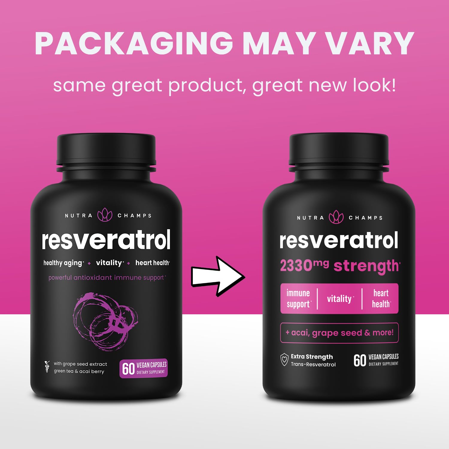 NutraChamps Resveratrol uso diario, integración cómoda en hábitos.