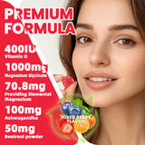 NUTRAGOGO Ashwagandha Gominolas para niños y adultos: uso familiar