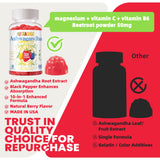 NUTRAGOGO Ashwagandha Gominolas etiqueta clara: envase legible