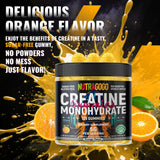 Textura suave de las gomitas Nutragogo con creatina monohidrato, sabor agradable.
