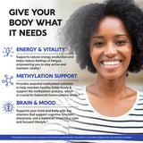 NUTRAHARMONY 5-MTHF: apoyo a procesos de metilación