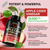 Nutraharmony ACV cápsulas - textura suave para tomar cada día.