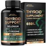 NUTRAHARMONY apoya tiroides en mujer, cápsulas diarias fáciles de incorporar.
