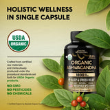 Nutraharmony Ashwagandha frasco: fácil acceso para dosis diarias.