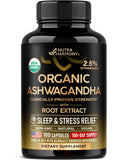 Nutraharmony Ashwagandha cápsulas: posible apoyo para el manejo del estrés diario.