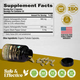 Nutraharmony Ashwagandha dosis diaria: posible apoyo para la respuesta al estrés.