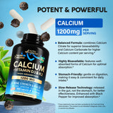 NutraHarmony Calcio 1200mg, sin OGM, ingredientes no modificados.