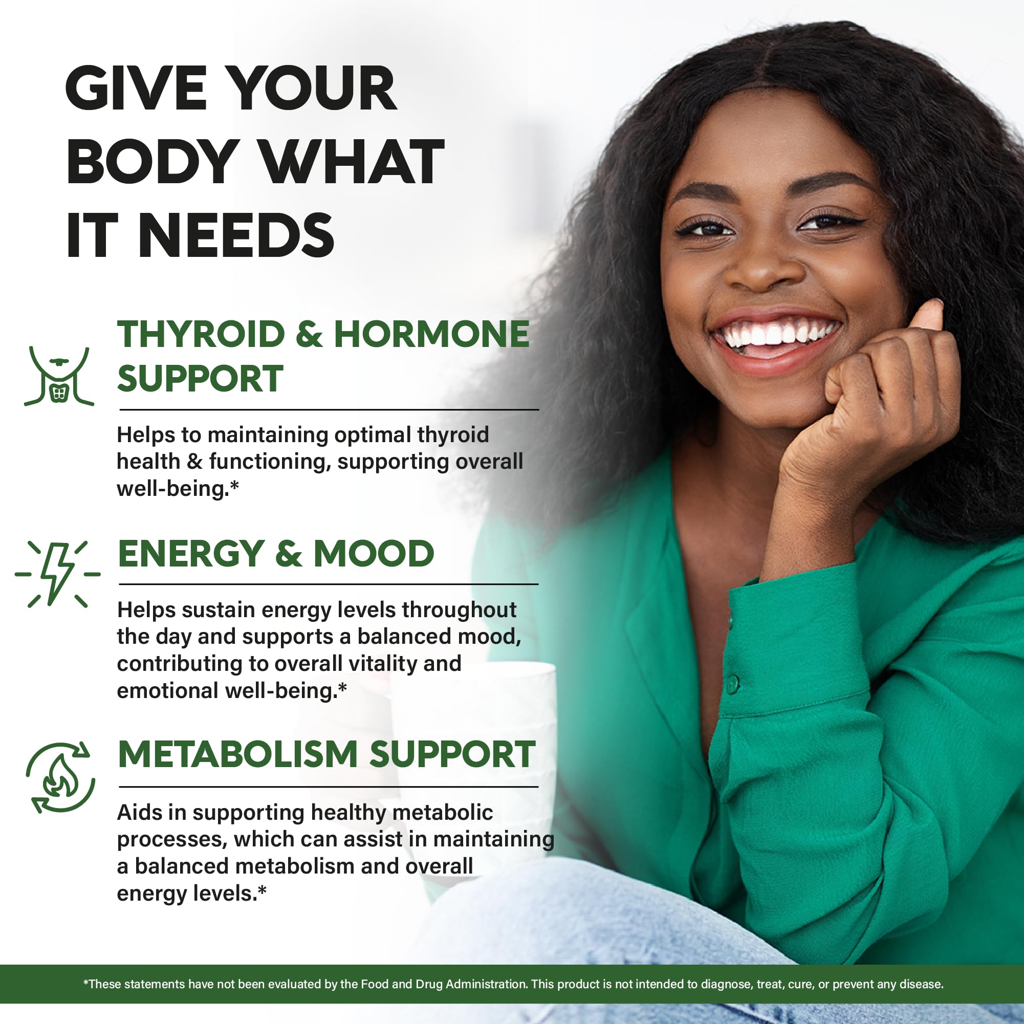 NUTRAHARMONY cápsulas veganas, 60 unidades para uso diario.