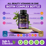 NutraHarmony Complejo B, cápsulas, vitaminas para cabello y uñas.