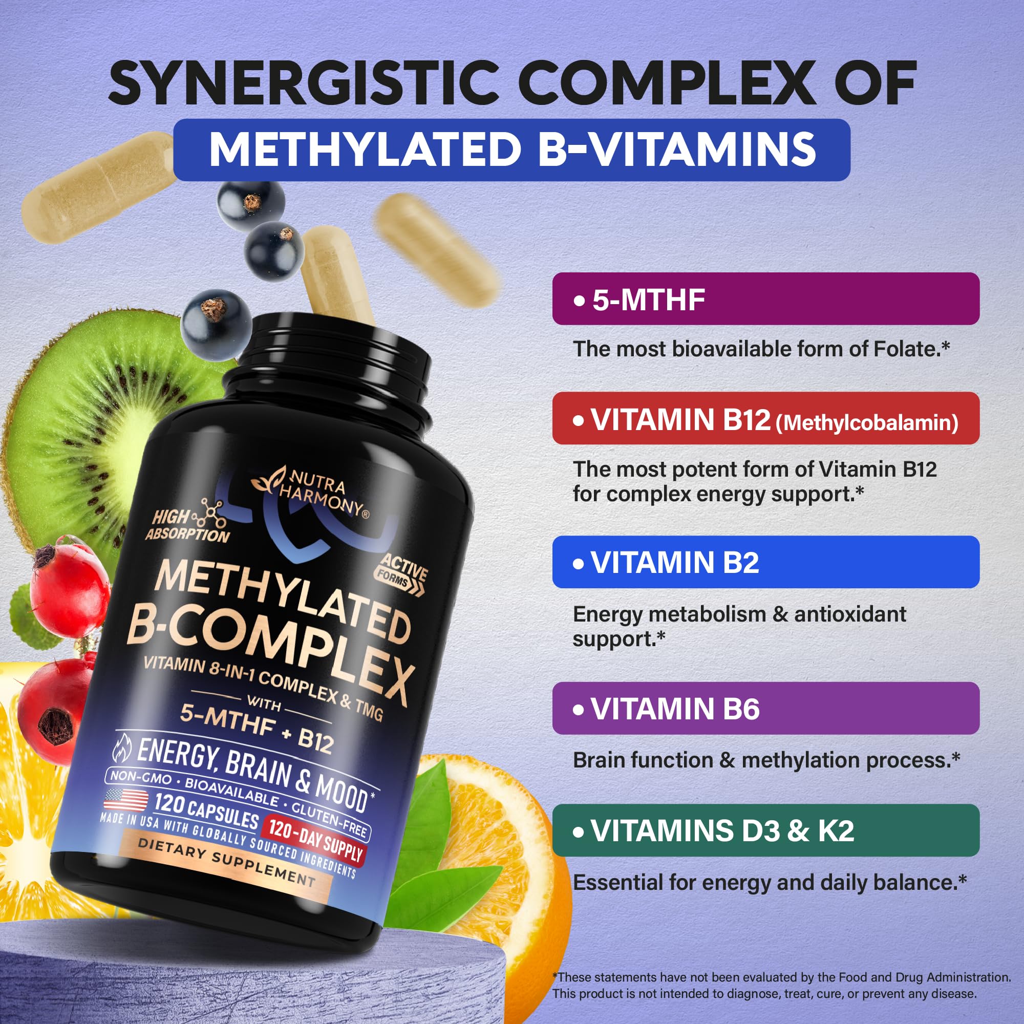 NUTRAHARMONY Función cognitiva y estado de ánimo: apoyo cerebral.