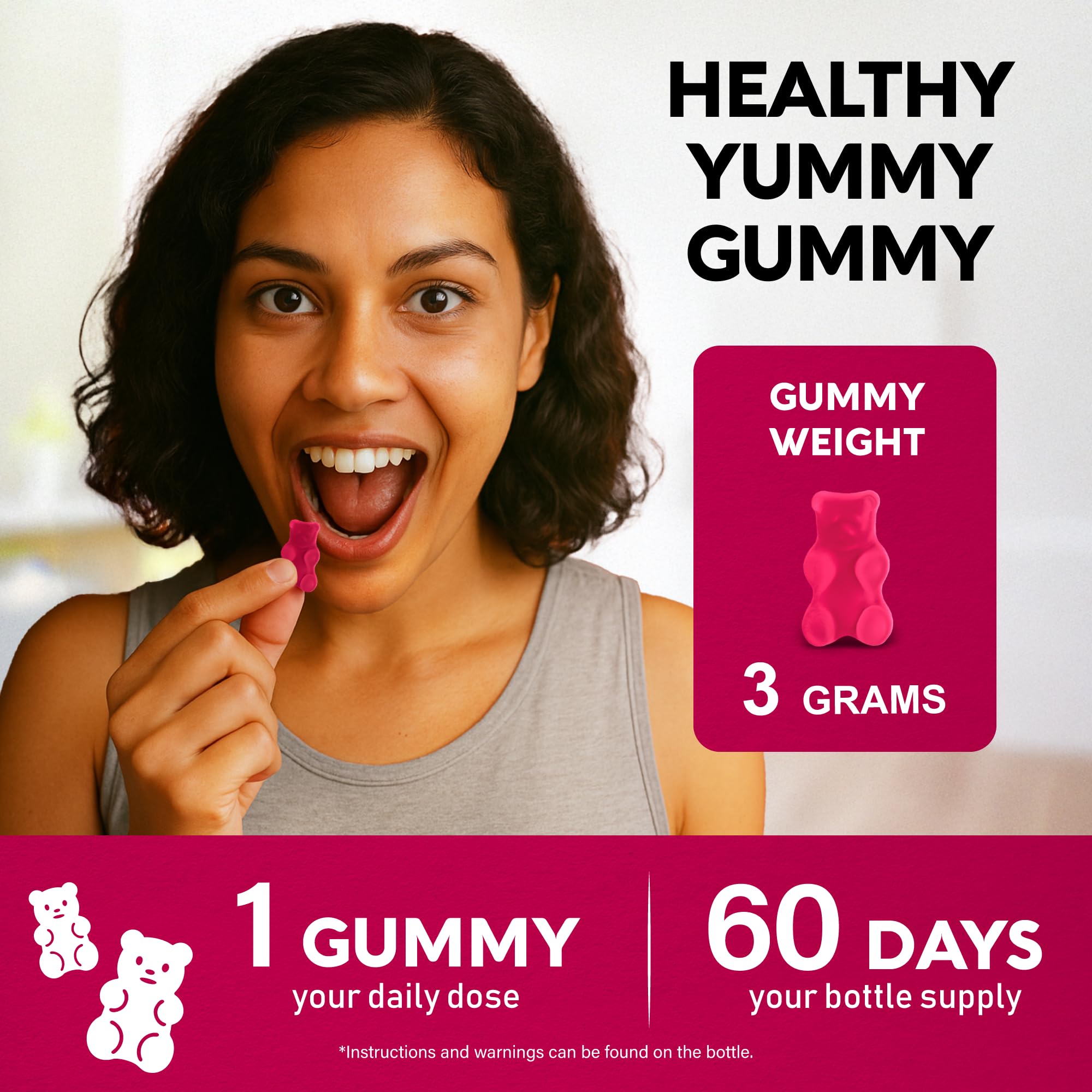 Gomitas sin gluten de NUTRAHARMONY para diversas dietas.