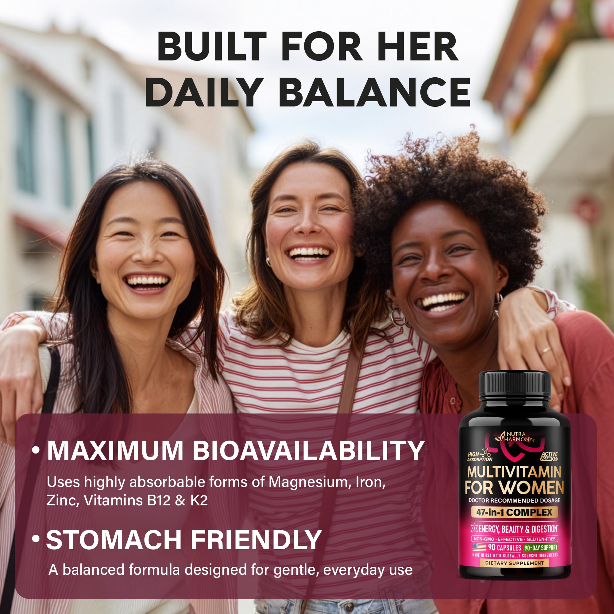 Hierro bisglicinato en NutraHarmony para mejor absorción