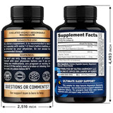 NutraHarmony Magnesio Glicinato: botella visible para uso nocturno.