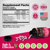 NUTRAHARMONY mezcla de ingredientes: D-Mannosa, arándano e hibisco