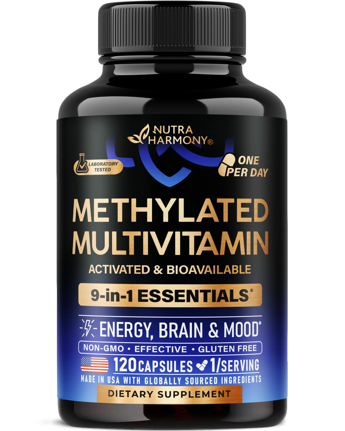 NUTRAHARMONY Multivitamin Metilado: cápsula diaria para energía sostenida