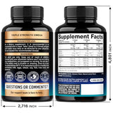NutraHarmony Omega-3 dosis flexible: ajusta tu ingesta con 1 a 3 cápsulas.