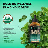 NutraHarmony Orégano Orgánico, soporte inmunitario natural.