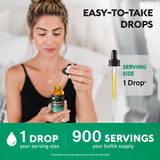 NutraHarmony con vitamina E, gotas de orégano para antioxidante.