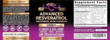 NUTRAHARMONY Resveratrol 19en1 con quercetina, defensa antioxidante.