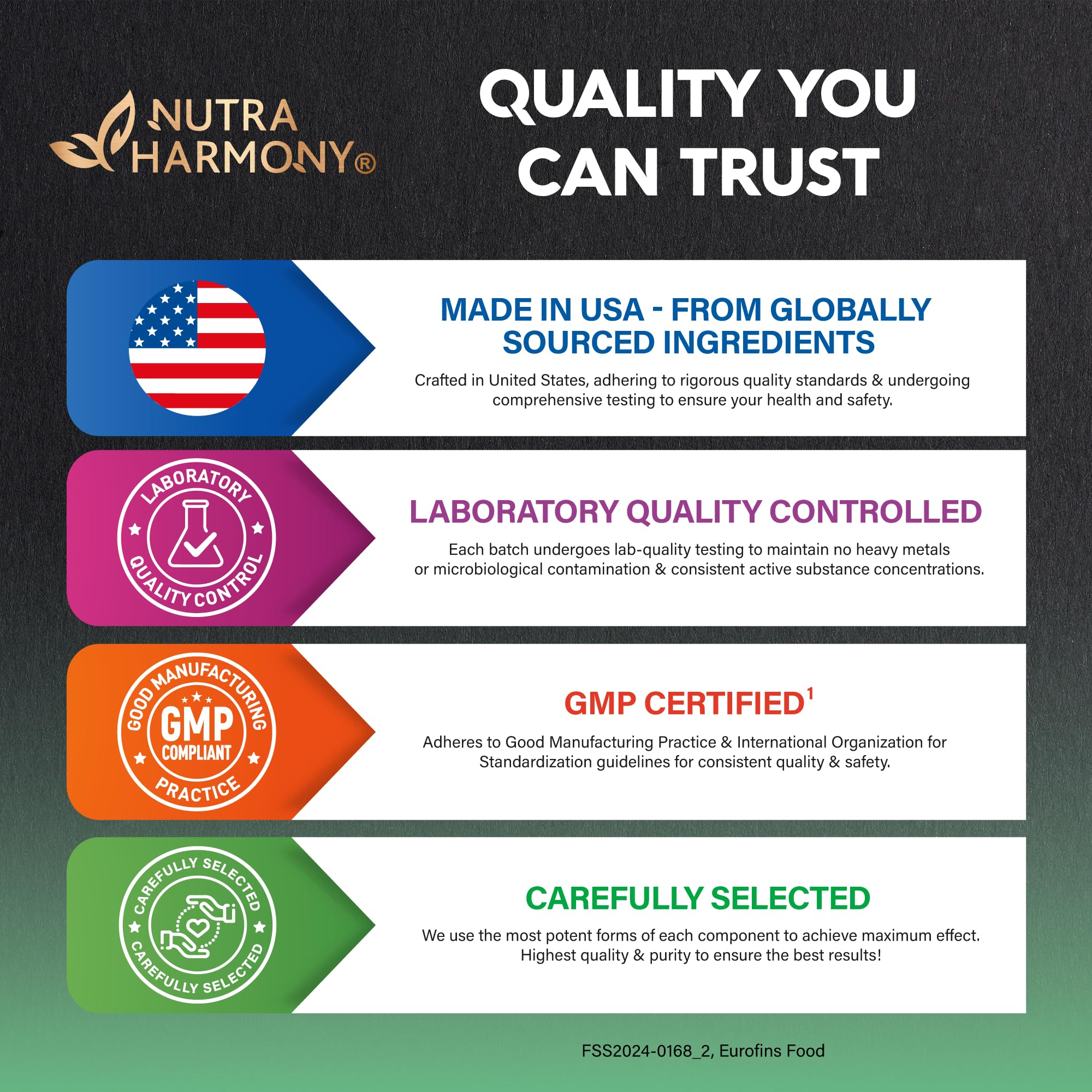 NutraHarmony Saw Palmetto: porciones en frasco para dosificación visible.