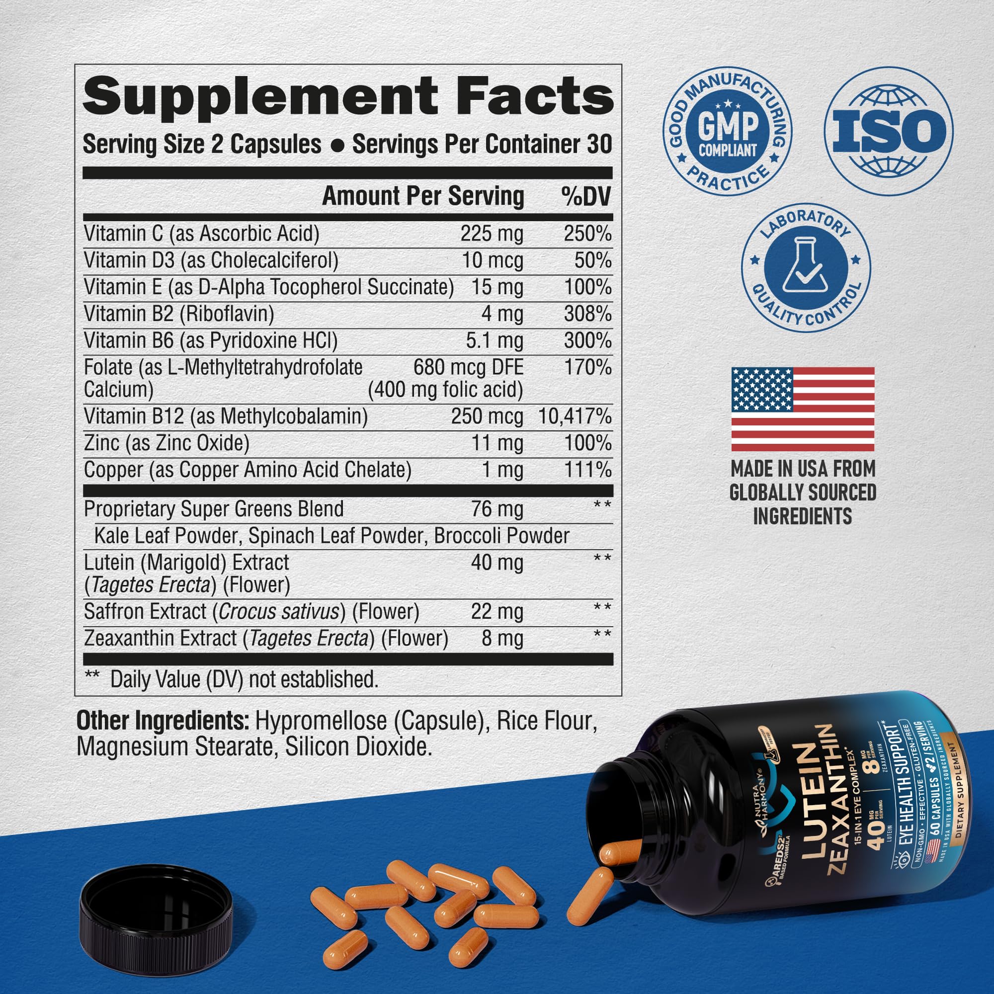 NutraHarmony: uso diario recomendado para adultos.