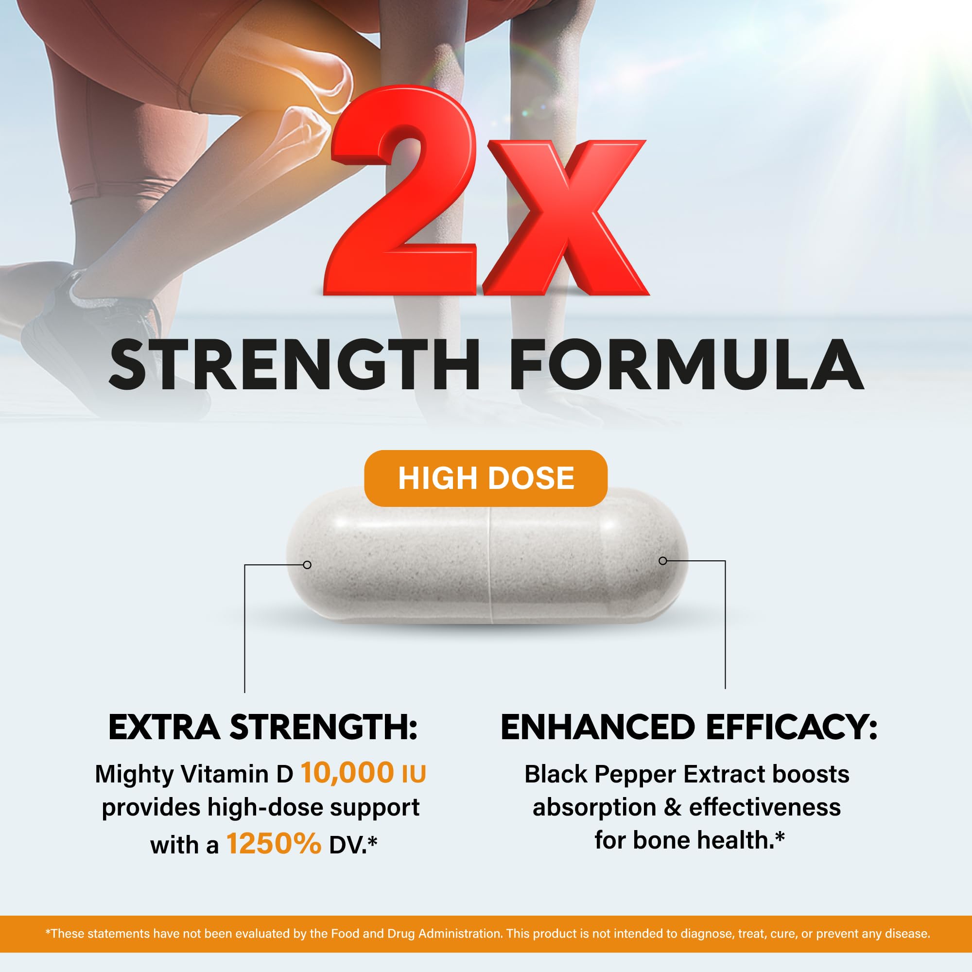 NUTRAHARMONY Vitamina D3 K2 frasco en mano