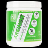 NutraKey Arginina polvo en bote 250 g, fácil de mezclar para entrenamiento diario.