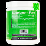 NutraKey Arginina polvo, textura fina ideal para batidos.
