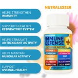 NUTRALIZIZER etiqueta frontal clara con información de ingredientes.