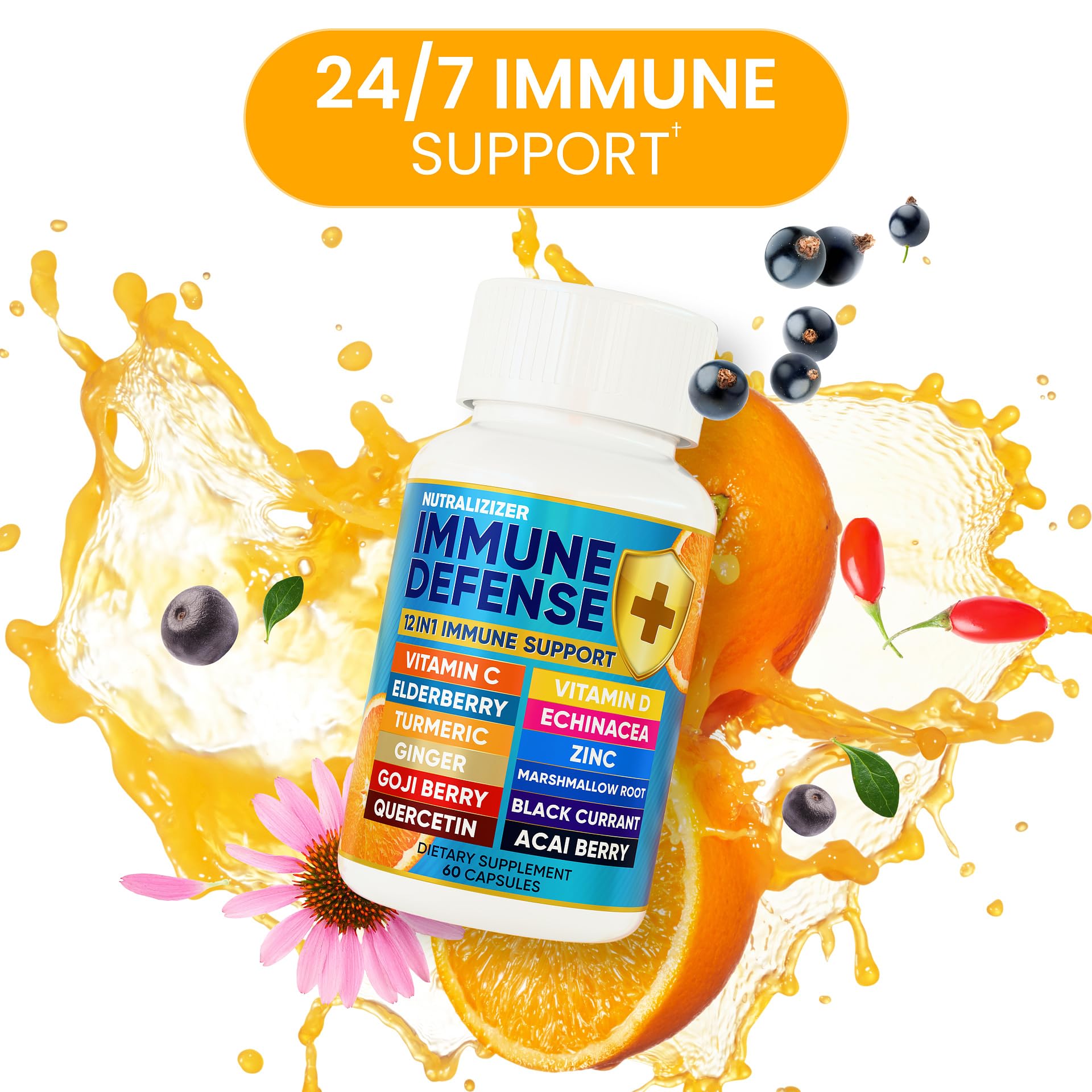 NUTRALIZIZER uso diario recomendado para apoyo inmunitario.