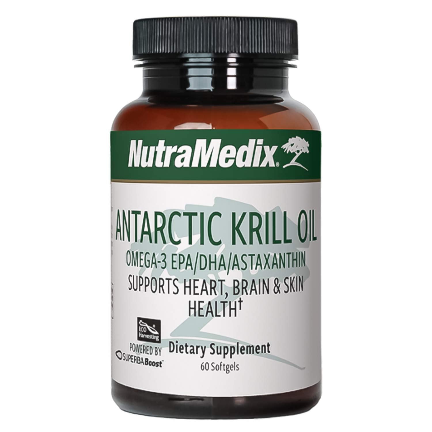 NutraMedix Aceite de Krill Antártico, botella, uso diario recomendado