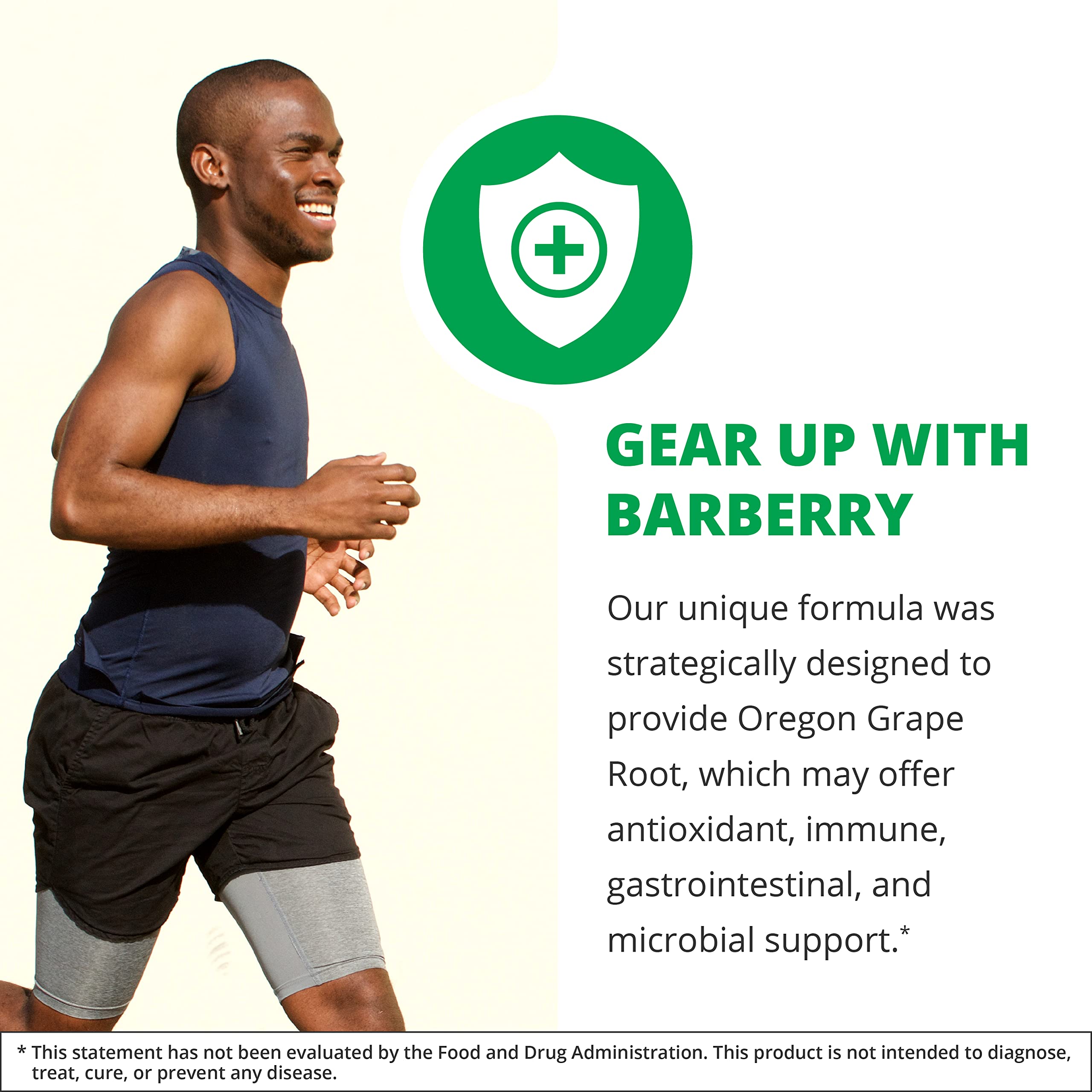 NutraMedix Barberry etiqueta-frontal: información clara y antioxidantes naturales.