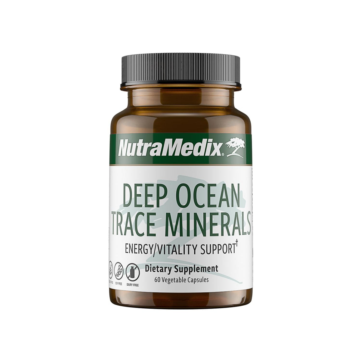 NutraMedix Minerales de Océano Profundo en bote para apoyo mineral diario