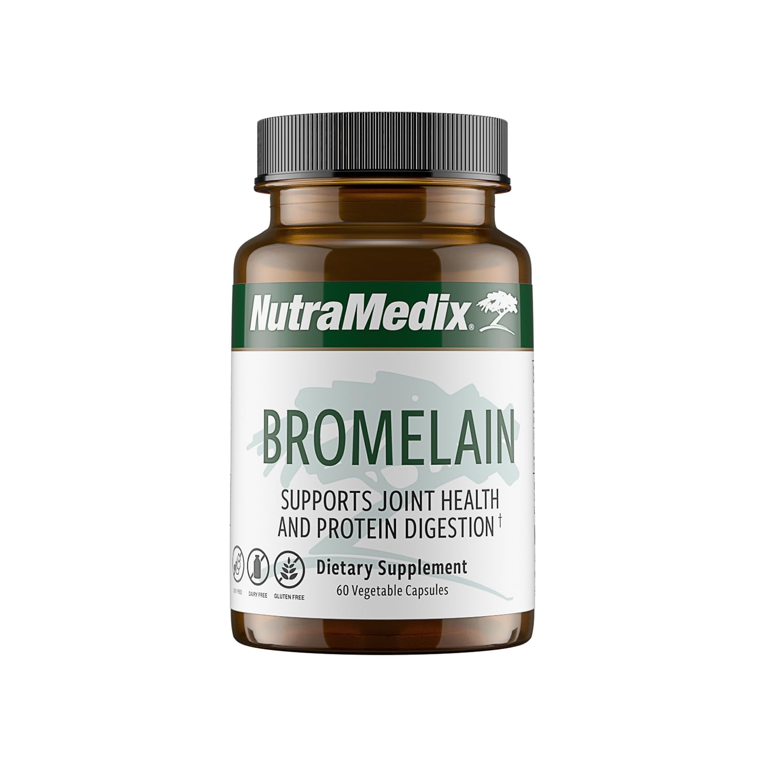 NutraMedix Bromelina: cápsulas de 1000 mg para apoyo digestivo diario.