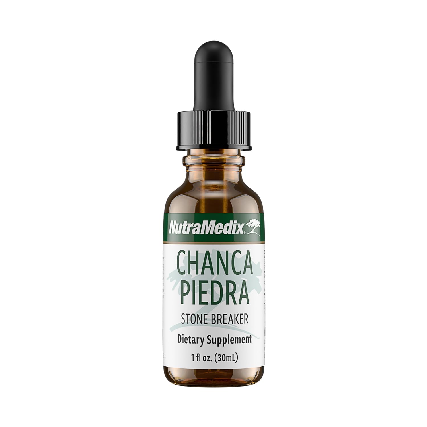 NutraMedix Chanca Piedra Drops, bote 1oz, soporte para riñón y vesícula biliar.