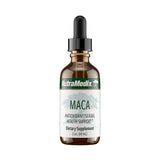 NutraMedix Maca líquido en botella, apoyo energético natural.