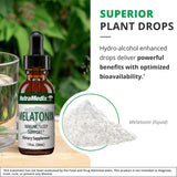 NutraMedix Melatonina: envase para agitar antes de cada uso.